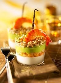 Verrine à la crevette