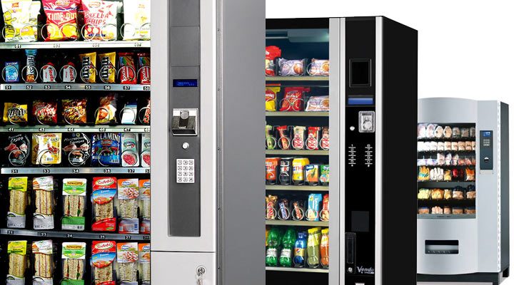 distributeurs automatiques de snacks, confiseries et sandwichs