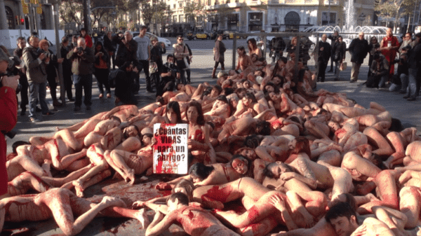 Surprenante protestation