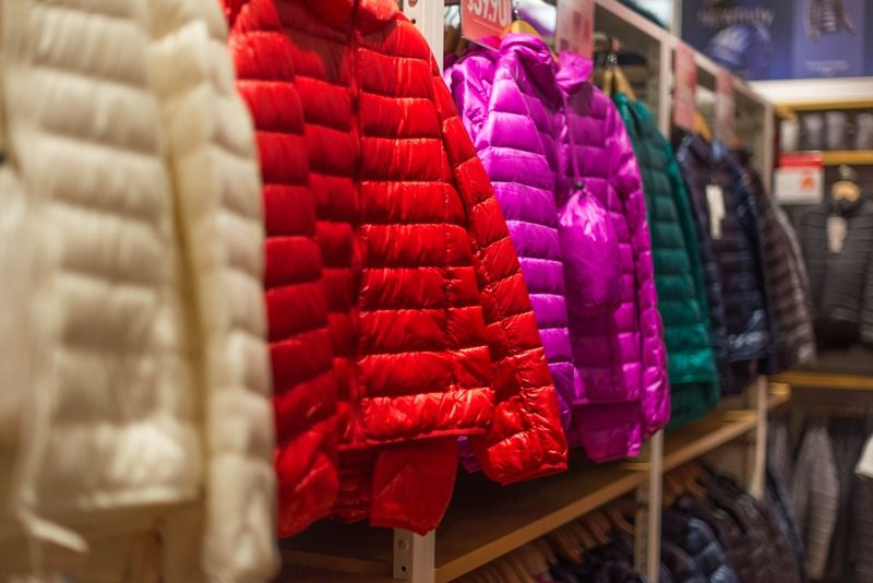 magasin de vêtements chauffants